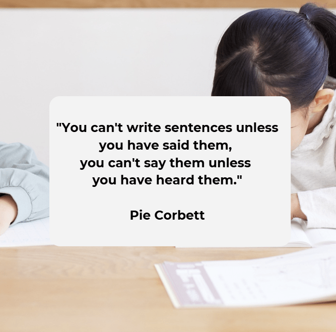 Talk for Writing advice for bilingual families